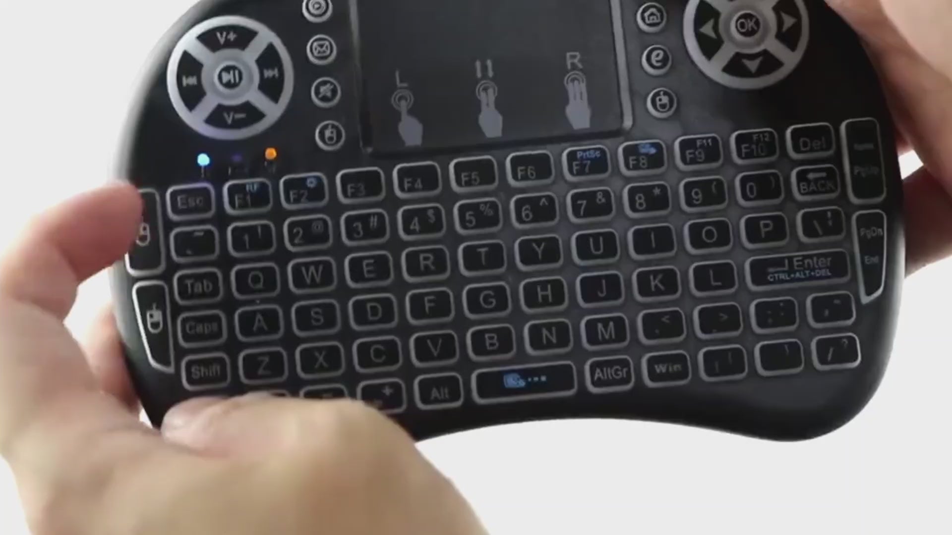 Mini Teclado Para TV Box, Smart TV, Notebooks (Entrada USB)