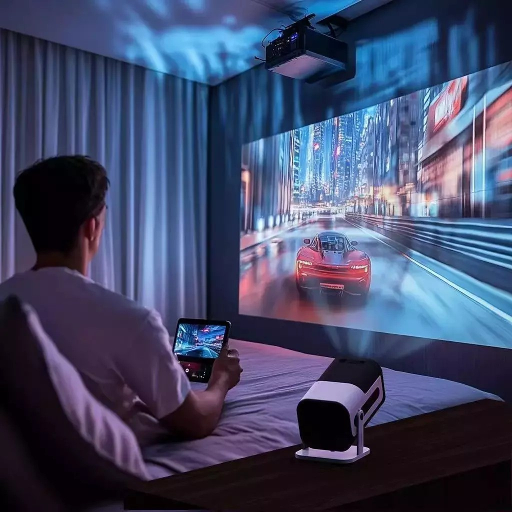 Projetor Jy320 Android 13 Portátil 4K HD 110v/220v