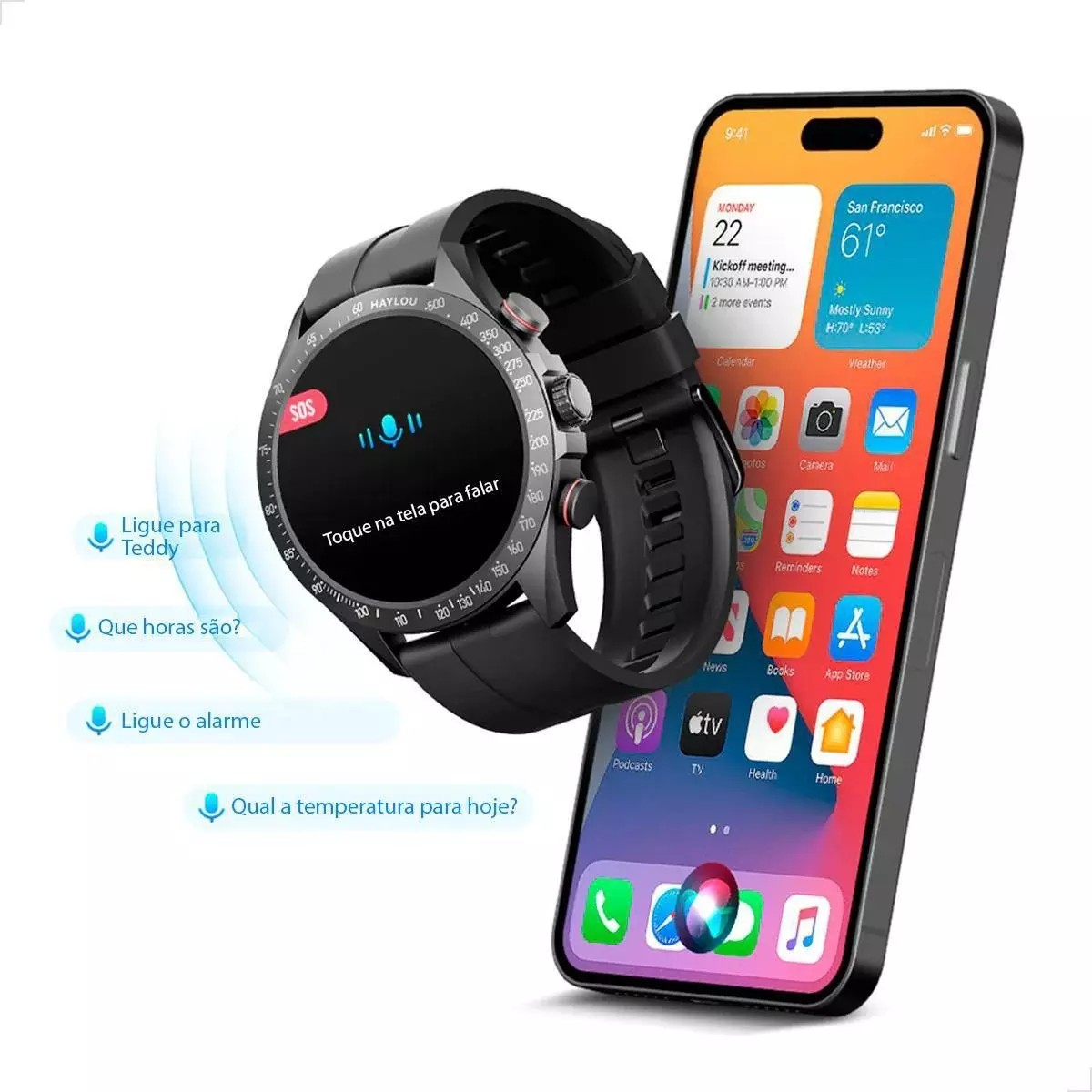 Smartwatch Xiaomi Haylou Solar Pro Amoled A Prova Dagua