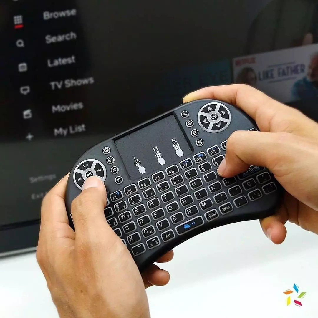 Mini Teclado Para TV Box, Smart TV, Notebooks (Entrada USB)