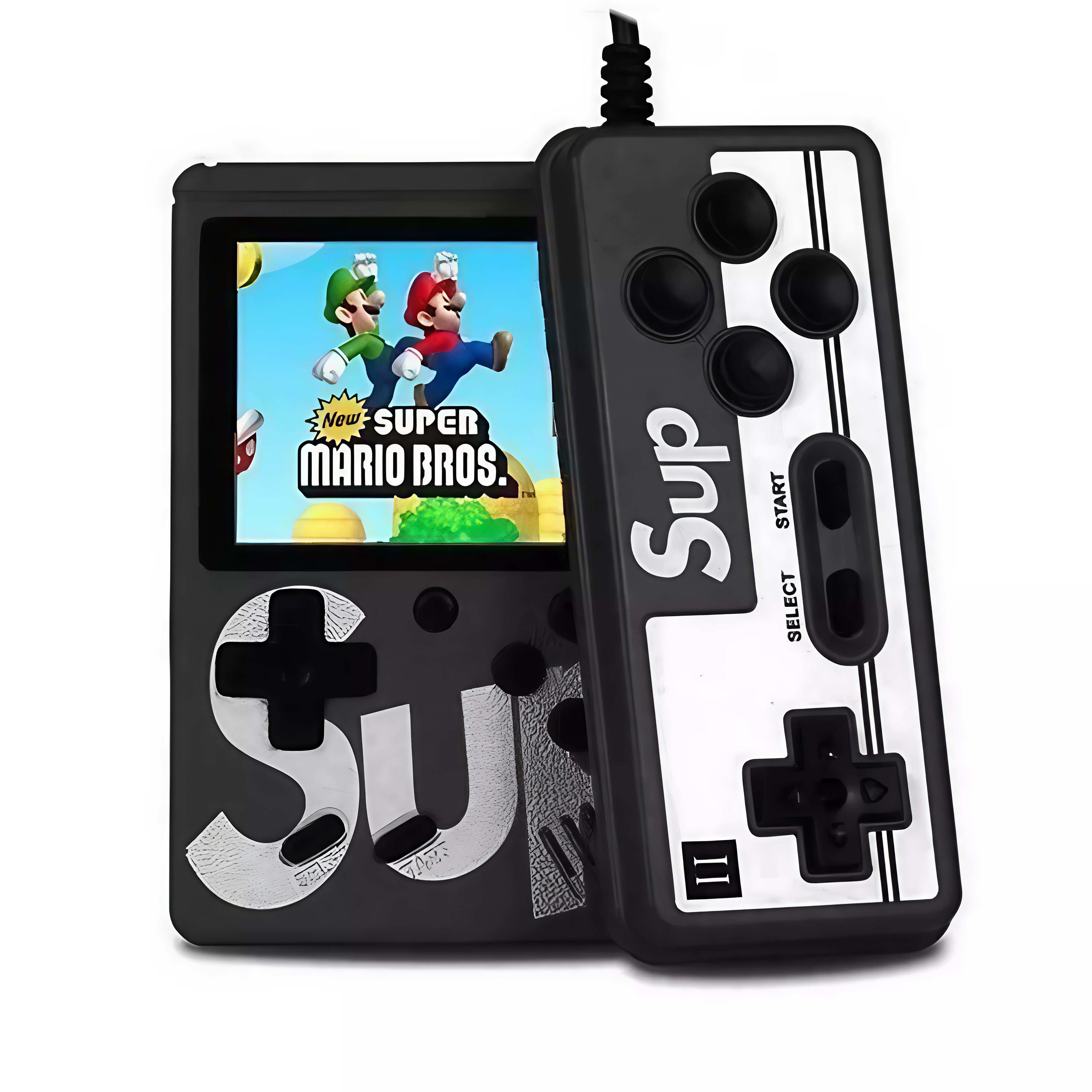 Mini Vídeo Game Portátil Com Controle 400 Jogos Clássicos