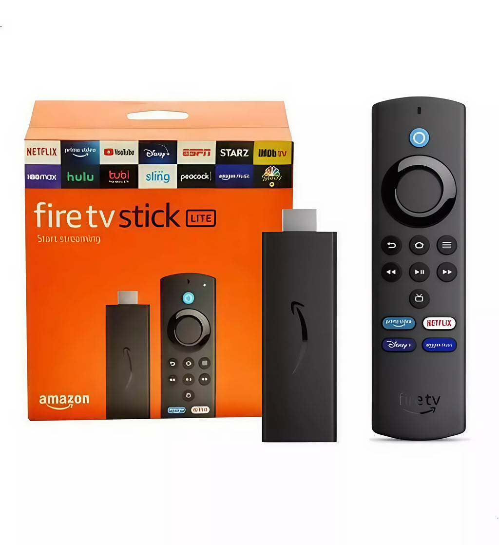 Fire TV Stick Lite 2º Geração | Streaming em Full HD com Alexa | Com Controle Remoto Lite por Voz com Alexa